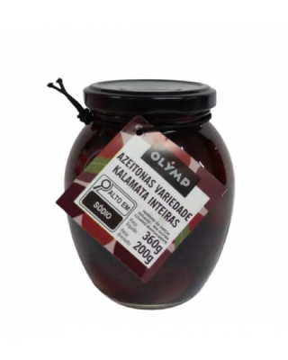 Azeitonas Kalamata Inteiras Olymp 200g